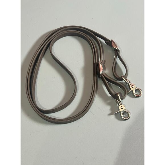 Cashel Biothane Trail Rein Brown 9 foot Waterproof - Picture 2 of 4